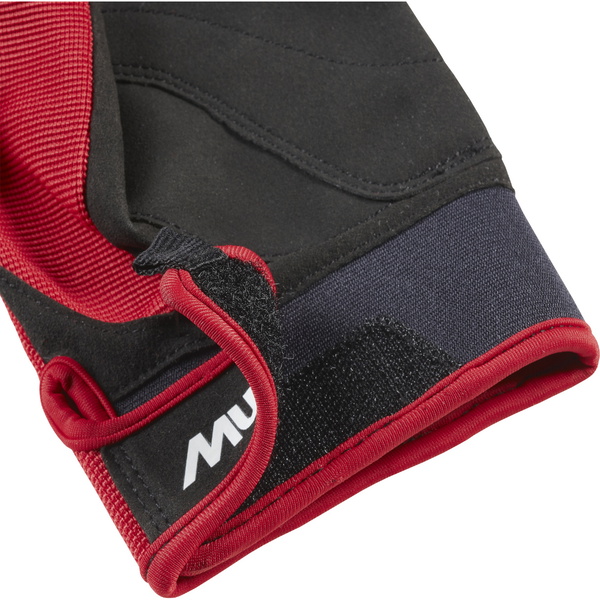 2025 Musto Essential Sailing Short Finger Gloves 2.0 86118 - True Red
